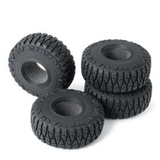Pneumatici in gomma neri 1,9"