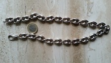 collana argento vintage uomo vintage marine anchor silver chain
