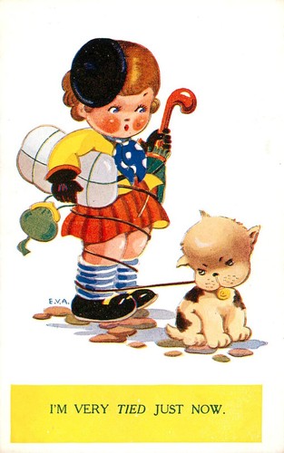 Very tied just now girl - very,