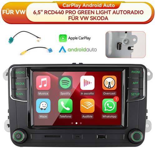 Luce verde carplay android - verde,