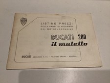 Listino prezzi Ducati Ducati