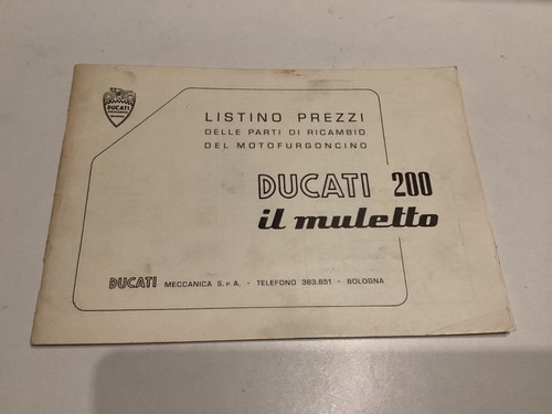 Listino prezzi ducati - prezzi,