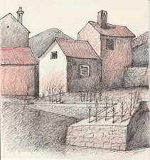 TRIESTE,DUIZ GIOVANNI (1923-2013),PITTORE,INCISORE,CARICATURISTA,LOTTO 3 DISEGNI