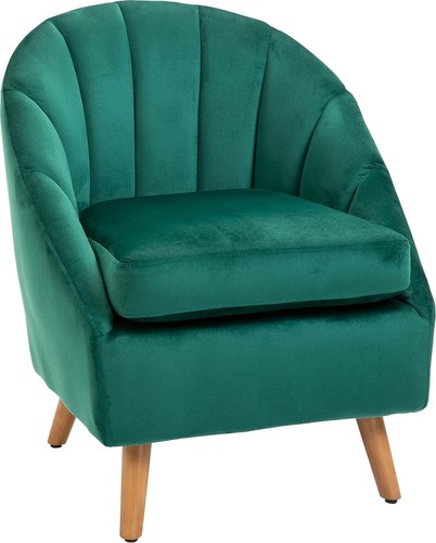 Poltrona vintage velluto - poltrona,
