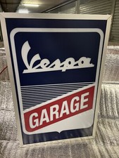 Insegna luminosa garage vespa