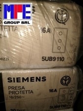 SIEMENS 5UB9110 PRESA 16A DELTA FUTURA  BIANCO