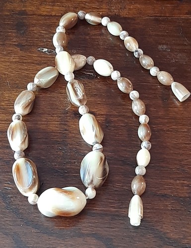 Collana torchon corno art - collana,