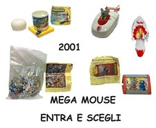 KINDER MAXI GRAN SORPRESA FERRERO ÜBERRASCHUNG MEGA MOUSE 2001 KINDER FREUDE