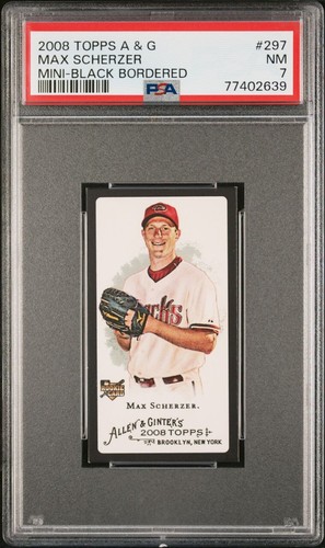 Max scherzer 2008 topps g - a,