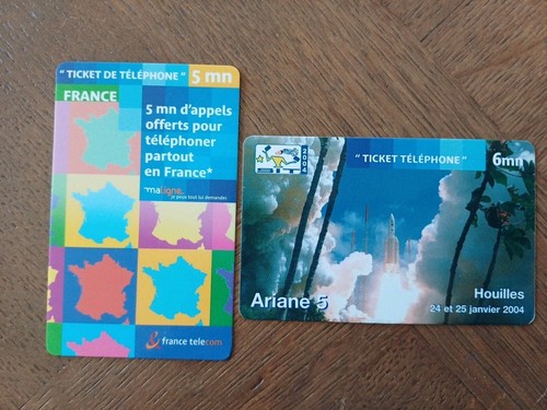 Télécartes code france - télécartes, à