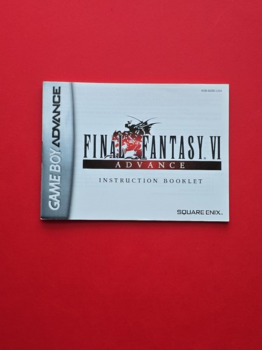 Final fantasy manuale - manuale, game