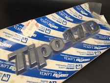 FIAT TIPO 1.7 D LOGO ORIGINALE EMBLEMA FREGIO STEMMA SCRITTA TARGHETTA BADGE