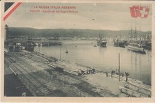 $CT/ LA NUOVA ITALIA REDENTA - Trieste - Panorama dal Bagno Fontana