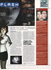 Magazine article PROJECT ZERO Playstation 2 PS2 Italian review 2001 Fatal Frame