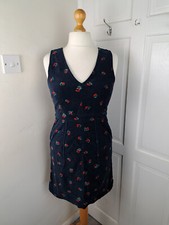 Abito MONSOON blu rosso stampa