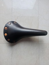 Sella SAN MARCO REGAL Girardi bicicletta pelle rame ottima conservazione vintage