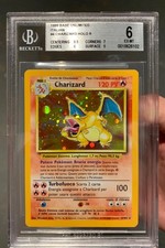 Charizard 4/102 Holo ITA - BGS 6 Set Base EXC Pokemon ??