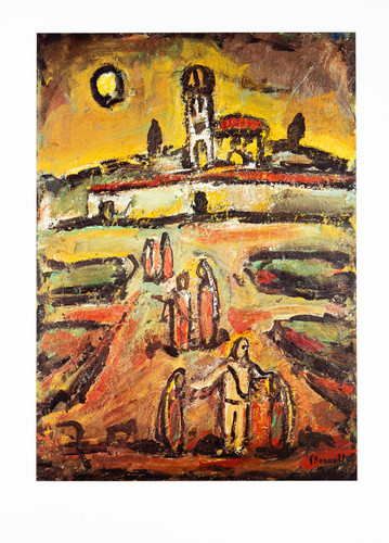 Georges rouault entrée du - rouault, :