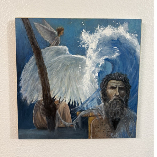 Realism moises legacy dipinto - moises,