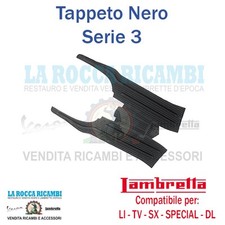 Tappeto Lambretta LI (Nero)