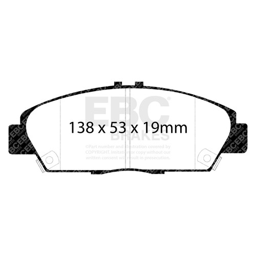 Ebc dp2975 set pastiglie - set, freno