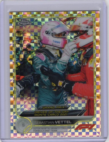 2022 topps chrome sebastian - topps, f1