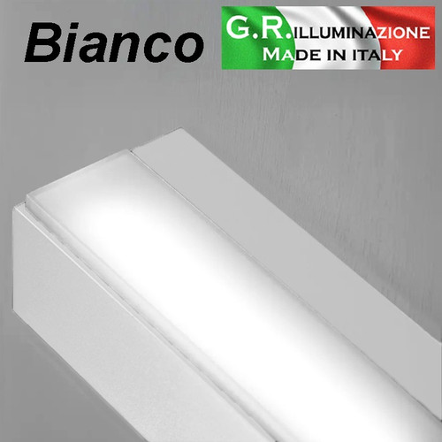 Applique led moderna bianca - led,