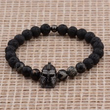 Bracciale uomo moda pietra