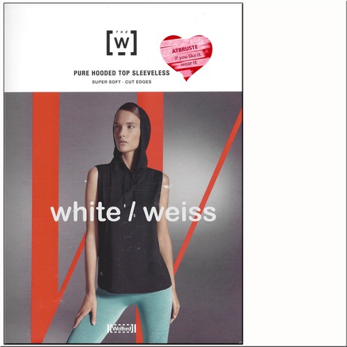 Wolford pure hooded top - pure,
