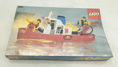Lego 4025 fire boat schiff - 4025,