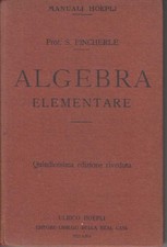Salvatore Pincherle, Algebra