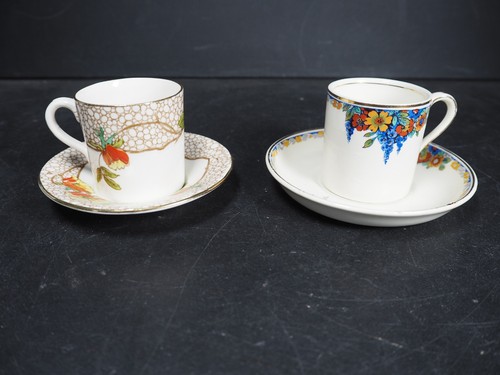 Tazze piattini vintage - e,