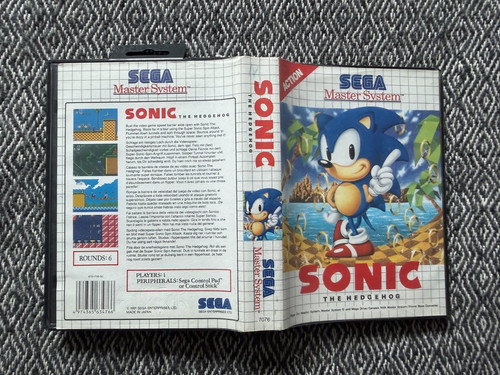Master system sonic the - master,