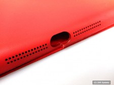 Custodia protettiva originale Apple iPad Mini ME711ZM/A Smart Cover in rosso/rosso, grado "B"