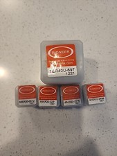 Lotto 5 COLLETTE acciaio PIONEER SS ER20 TER40U nuove sigillate 