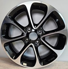 1X cerchio smart 453 Forfour Nero Diamantato 5.0 x R15 A4534010000