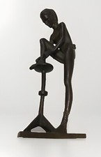 ?RARA  scultura in bronzo firma OTTAVIANI 1975 “ No Salvador Dali Chiparus