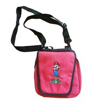 BORSA CUSTODIA COVER PORTA NINTENDO DS DSi 3DS ACCESSORI LOGO SUPER MARIO 