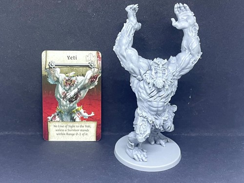 Zombicide white death yeti - yeti,