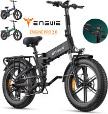 ENGWE ENGINE Pro 2.0 Bicicletta Elettrica E Mountain Bike 20'' 250W 16AH fino a 100km Nera