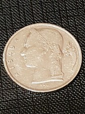 Belgium 5 Francs Francs 1949