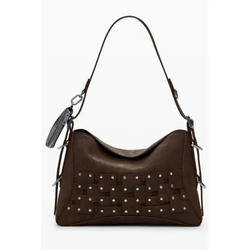 Desigual borsa donna marrone - borsa,