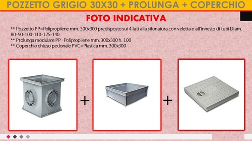 Pozzetto prolunga - pozzetto,