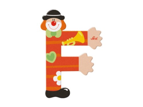 Lettera alfabeto clown - lettera,
