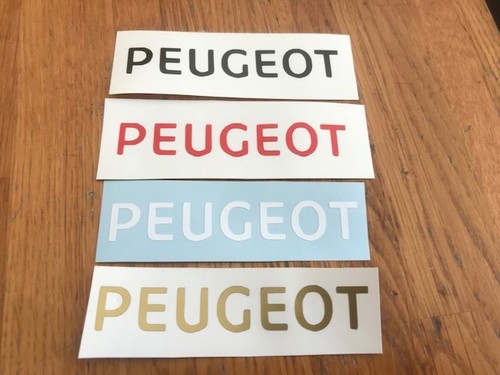 Peugeot inscription sticker - peugeot,