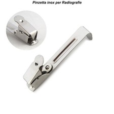 Pinzetta inox per Porta Radiografie Appendibile Portalastrina Endorali Pinzette
