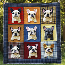 Coperta trapuntata Bulldog