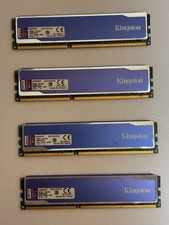 Kit 32 GB (4x 8 GB) DDR3 Kingston HyperX 1600 MHz CL 10 KHX16C10B1K2/16
