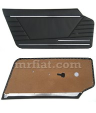 Fiat 850 Spider Black Door