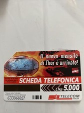 Scheda Telefonica Marvel Thor